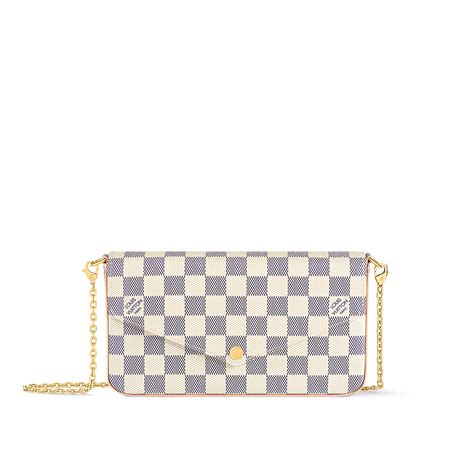 Félicie Pochette Damier Azur Canvas 